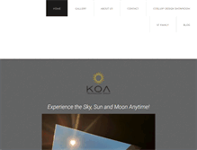Tablet Screenshot of koatech.com